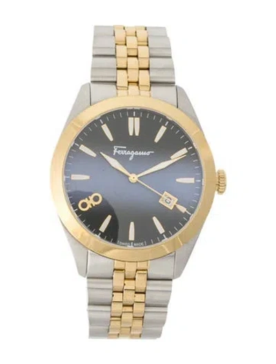 Pre-owned Ferragamo Classic Watch, 42mm In Multi