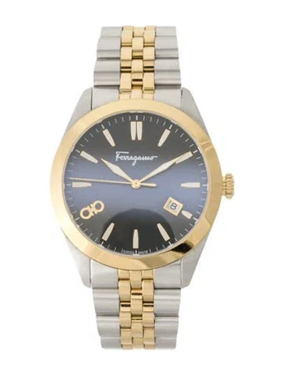 Pre-owned Ferragamo Classic Watch, 42mm In Multi