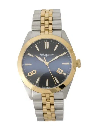 Pre-owned Ferragamo Classic Watch, 42mm In Multi