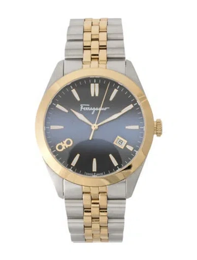 Pre-owned Ferragamo Classic Watch, 42mm In Multi