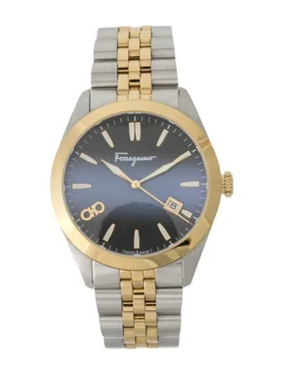 Pre-owned Ferragamo Classic Watch, 42mm In Multi