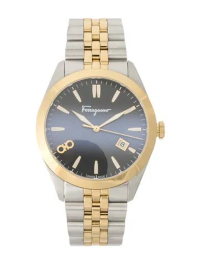Pre-owned Ferragamo Classic Watch, 42mm In Multi