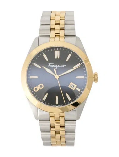 Pre-owned Ferragamo Classic Watch, 42mm In Multi