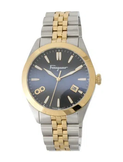 Pre-owned Ferragamo Classic Watch, 42mm In Multi