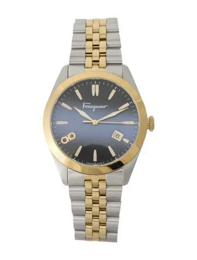 Pre-owned Ferragamo Classic Watch, 42mm In Multicolor