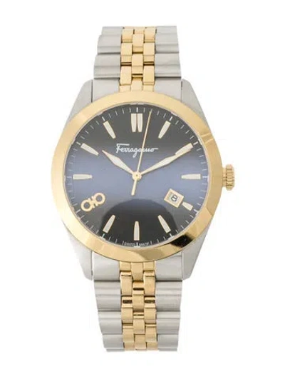 Pre-owned Ferragamo Classic Watch, 42mm In Multicolor