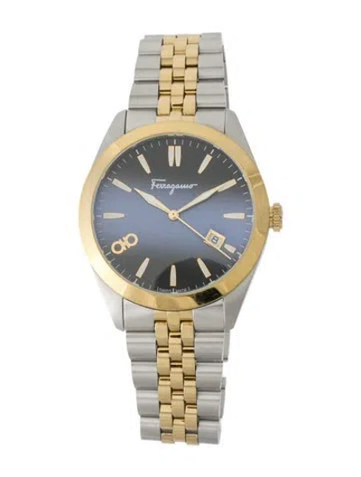 Pre-owned Ferragamo Classic Watch, 42mm In Multicolor