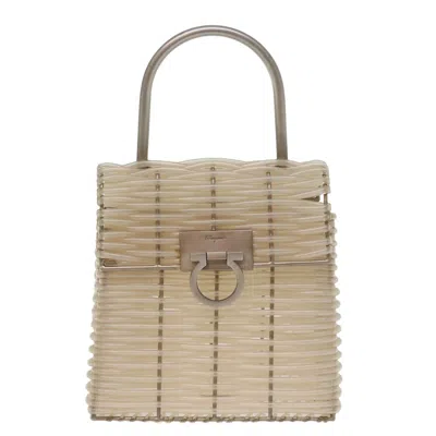 Pre-owned Ferragamo Clear Vinyl Handbag () In Multi