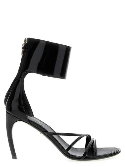 Ferragamo 'clethra' Sandals In Black