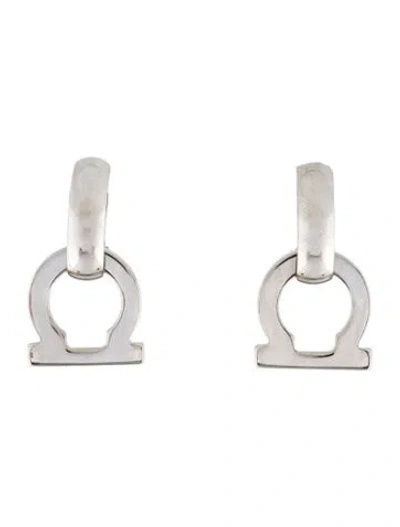 Pre-owned Ferragamo Clip-on Earrings In Multi