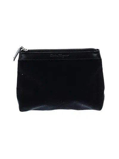Pre-owned Ferragamo Clutch In Black