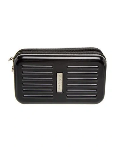 Pre-owned Ferragamo Clutch In Black
