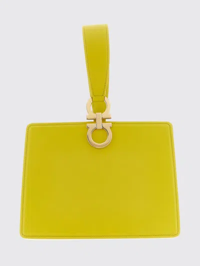 FERRAGAMO FERRAGAMO MINI BAG WOMAN COLOR YELLOW,I37458003