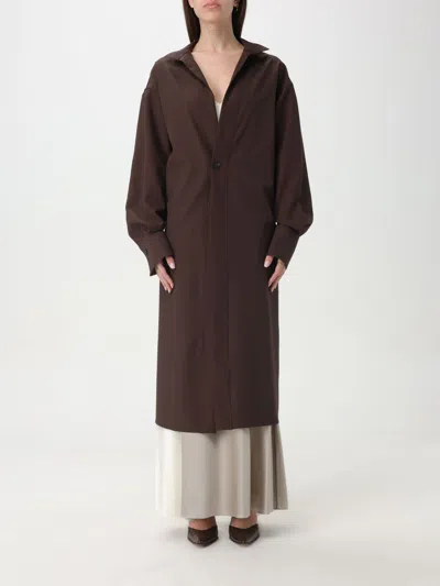 Ferragamo Coat  Woman Colour Dark