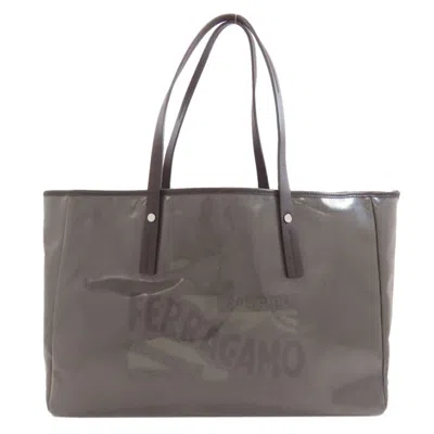 Pre-owned Ferragamo Coated Canvas Tote Bag () In Multi