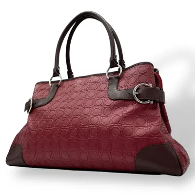Pre-owned Ferragamo Color Leather Handbag Tote Bag ()