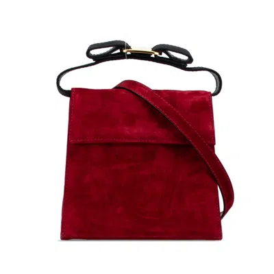 Pre-owned Ferragamo Color Suede Handbag Shoulder Bag () In Multi