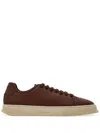 Ferragamo Calf Leather Low-top Sneakers