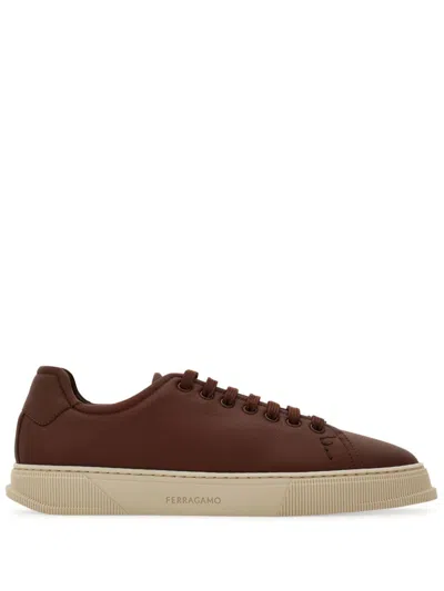 Ferragamo Comfortable And Stylish Sneakers In Multicolor