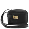 Ferragamo Compact Camera S Shoulder Bag In Black