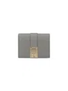 Ferragamo Compact 'hug' Wallet - Grey