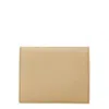 Ferragamo Compact Leather Wallet In Neutral