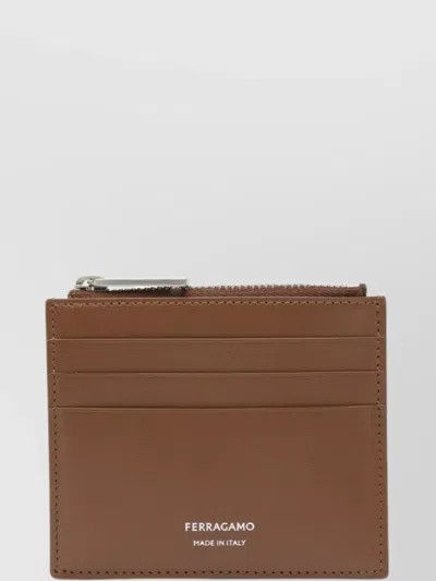 FERRAGAMO COMPACT LEATHER WALLETS & CARDHOLDERS