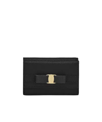 Ferragamo Portafoglio 22d155683522 Nero In Black
