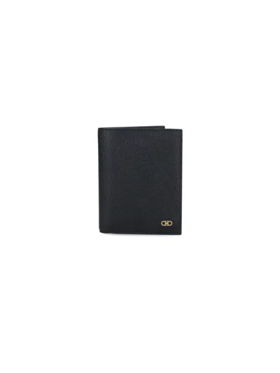 FERRAGAMO COMPACT WALLET "GANCINI"