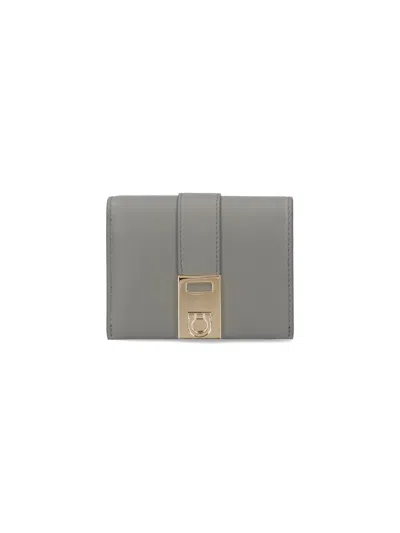 FERRAGAMO COMPACT WALLET "HUG"