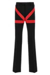 Ferragamo Tailored Trouser With Satin Inlay