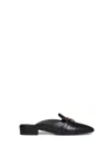 Ferragamo Corby Mule In Black