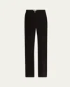 Ferragamo Corduroy Flare Pants In Black