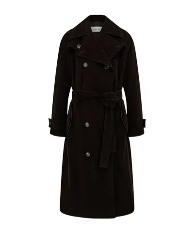 Ferragamo Corduroy Trench