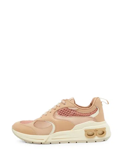 Pre-owned Ferragamo Cosimina Sneakers In Neutral