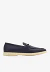 Ferragamo Cosimo Gancini Leather Loafers