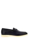 Ferragamo Dark Brown Cosimo Loafers In Black