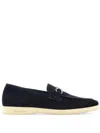 Ferragamo Cosimo Navy Loafer