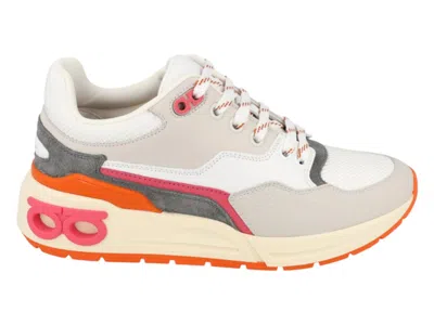 Pre-owned Ferragamo Cosma Lowtop Sneakers (women's) In Grey In Gray