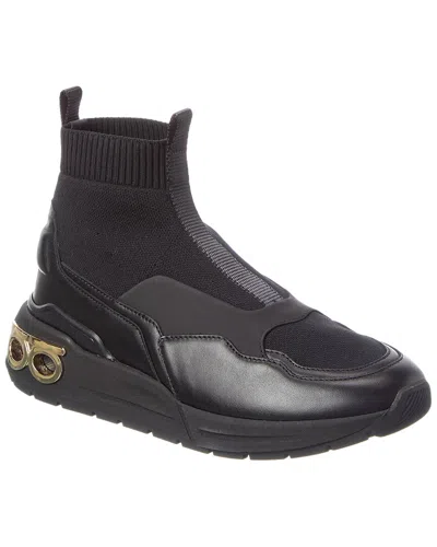 Ferragamo Sneaker In Black
