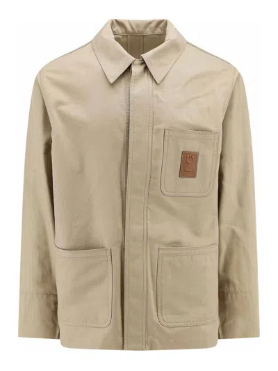 FERRAGAMO COTTON AND VISCOSE JACKET