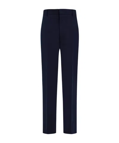 FERRAGAMO COTTON CANVAS PANTS