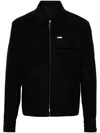 Ferragamo Cotton Jacket In Black