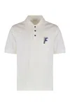 Ferragamo Collared Cotton Polo Shirt