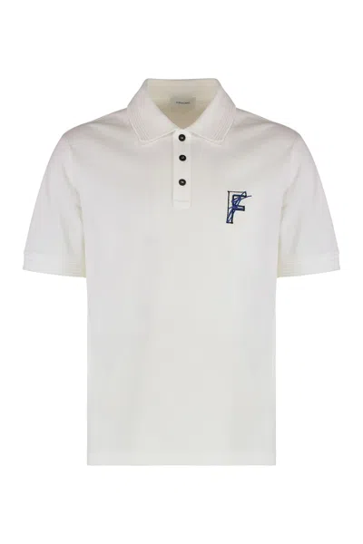 FERRAGAMO COTTON-PIQUÉ POLO SHIRT