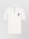 Ferragamo Cotton Polo Shirt With Traditional Collar And Short Sleeves In Animal Print