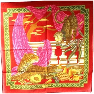 Pre-owned Ferragamo Cotton Scarf ()