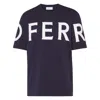 Ferragamo Short Sleeved T-shirt With Graphic Logo