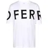 Ferragamo White Oversize Cotton T-shirt