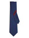 Ferragamo Two-tone Gancini Jacquard Alaska Silk Tie